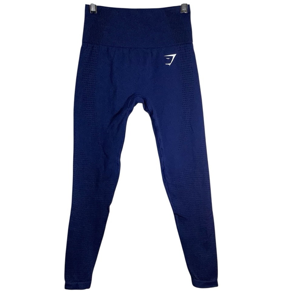 Gymshark Blue Performance Leggings High Waist